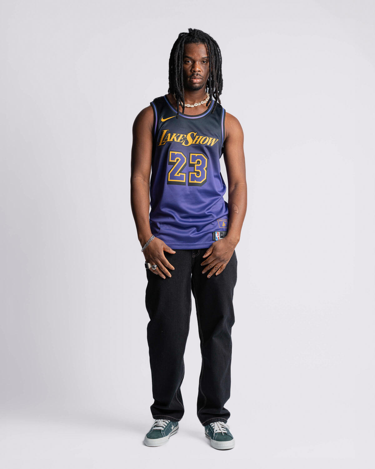 Nike SWINGMAN JERSEY 24/25 City Edition - LA Lakers | FQ4346